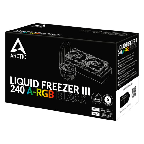 Arctic Cooling Liquid Freezer III - 240 A-RGB - Afbeelding 4
