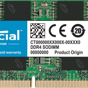 Crucial 16GB CL22 DDR4 So-Dimm laptopgeheugen